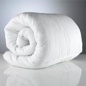 Hilton Luxury Comforter With Cover  Satin Stripe White Cotton